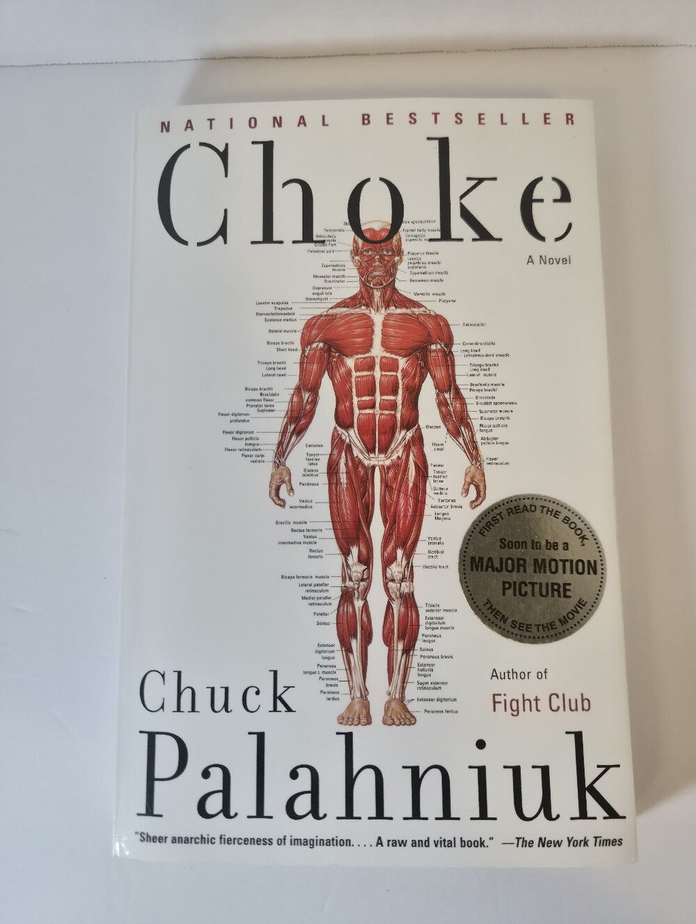 CHOKE by Chuck Palahniuk a Paperback Book Novel